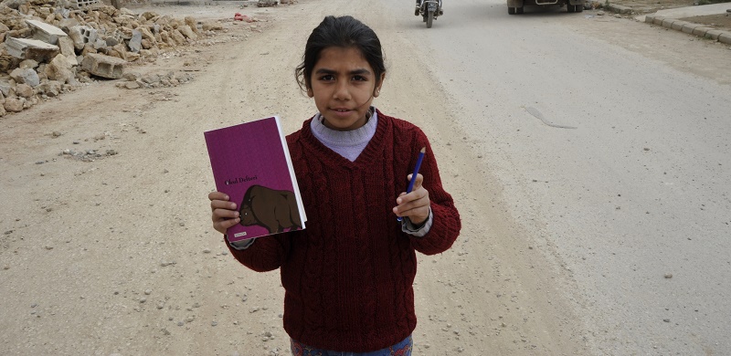 Siria: libri sotto le bombe
